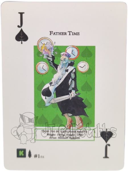 Father Time #1/11 WPT Metazoo Wilderness Poker Deck Card