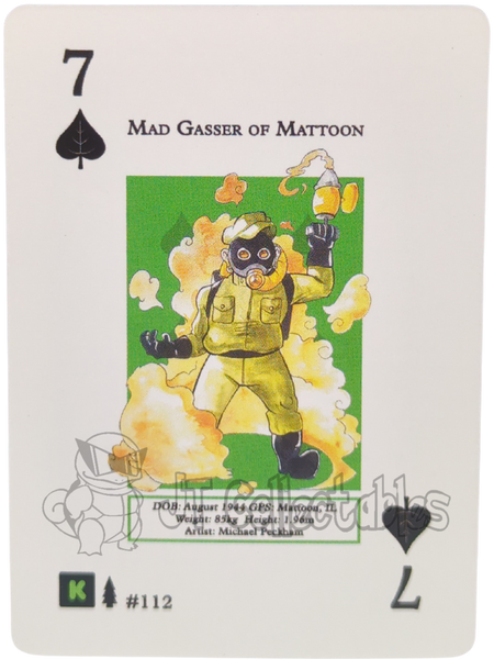 Mad Gasser Of Mattoon #112 WPT Metazoo Wilderness Poker Deck Card