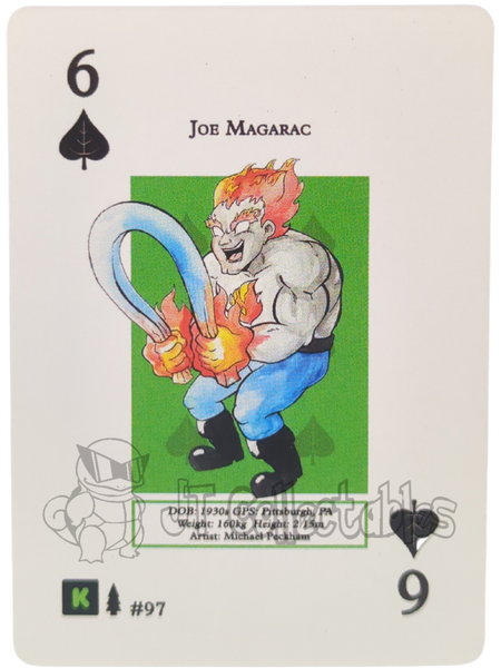 Joe Magarac #97 WPT Metazoo Wilderness Poker Deck Card