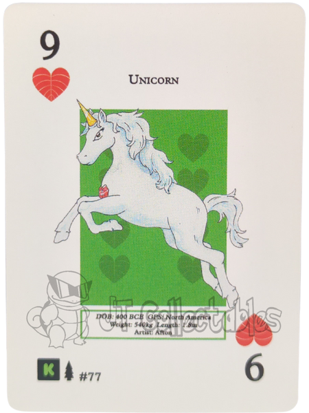 Unicorn #77 WPT Metazoo Wilderness Poker Deck Card