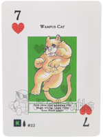 Wampus Cat # 22 WPT Metazoo Wilderness Poker Deck Card