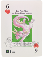 The Pink Mess Of Goose Creek Lagoon #11 WPT Metazoo Wilderness Poker Deck Card