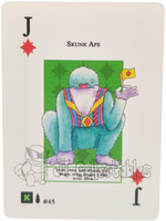 Skunk Ape #45 WPT Metazoo Wilderness Poker Deck Card