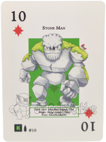 Stone Man #10 WPT Metazoo Wilderness Poker Deck Card