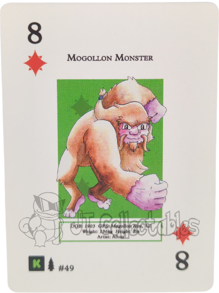 Mogollon Monster #49 WPT Metazoo Wilderness Poker Deck Card