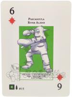 Pascagoula River Aliens #15 WPT Metazoo Wilderness Poker Deck Card