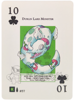 Dublin Lake Monster #57 WPT Metazoo Wilderness Poker Deck Card