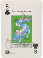 Lake Chelan Monster #1/13 WPT Metazoo Wilderness Poker Deck Card