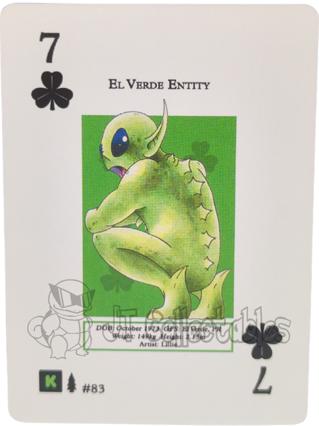 El Verde Entitty #83 WPT Metazoo Wilderness Poker Deck Card