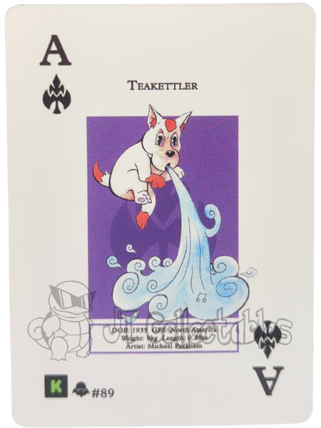 Teakettler #89 WPT Metazoo Nightfall Poker Deck Card