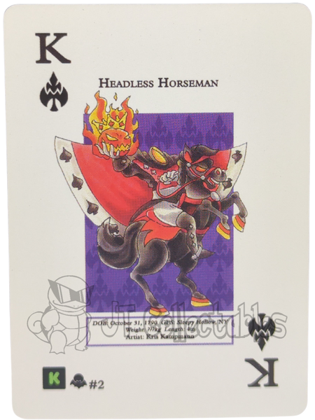 Headless Horseman #2 WPT Metazoo Nightfall Poker Deck Card