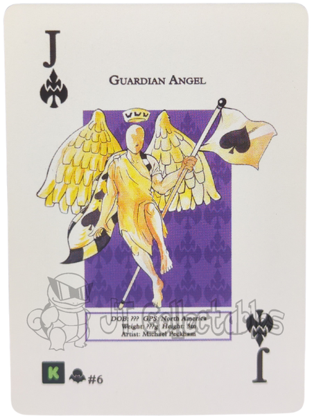 Guardian Angel #6 WPT Metazoo Nightfall Poker Deck Card