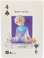 Robert The Doll #119 WPT Metazoo Nightfall Poker Deck Card