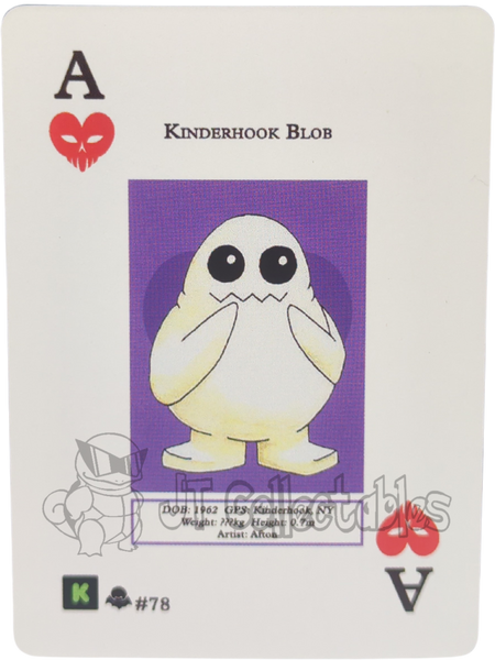 Kinderhook Blob #78 WPT Metazoo Nightfall Poker Deck Card