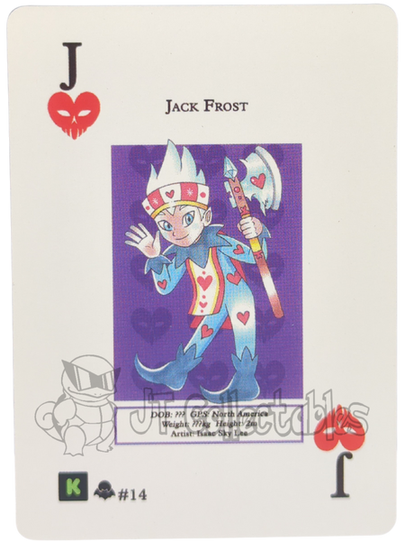 Jack Frost #14 WPT Metazoo Nightfall Poker Deck Card