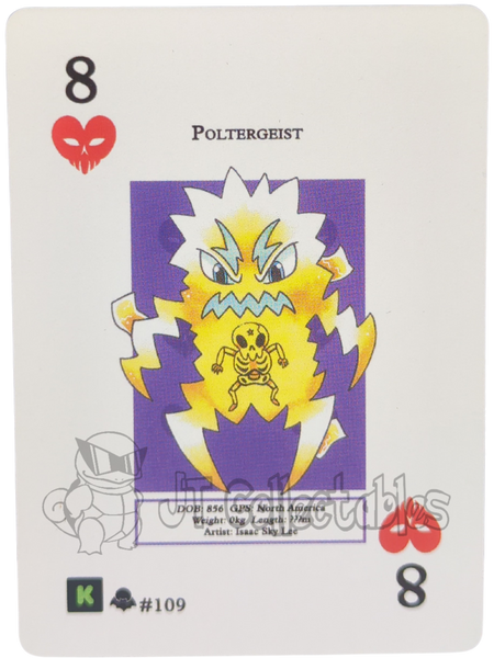Poltergeist #109 WPT Metazoo Nightfall Poker Deck Card