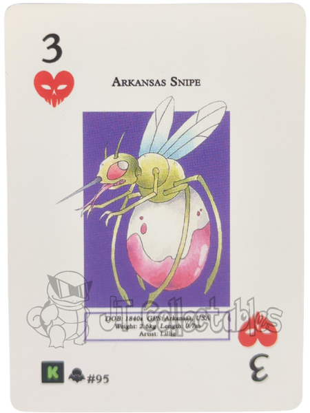 Arkansas Snipe #95 WPT Metazoo Nightfall Poker Deck Card