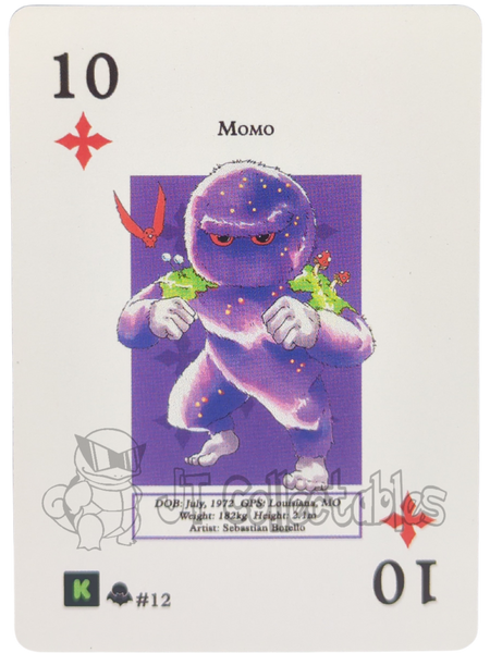 Momo #12 WPT Metazoo Nightfall Poker Deck Card