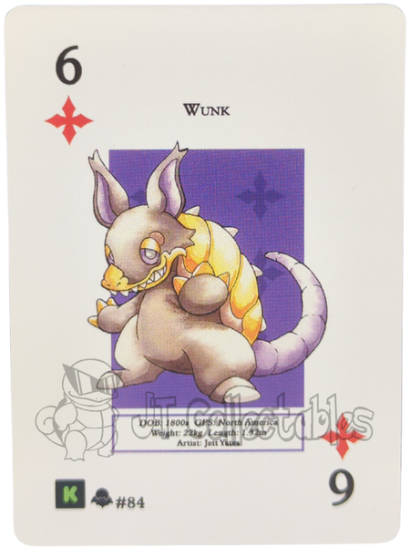 Wunk #84 WPT Metazoo Nightfall Poker Deck Card