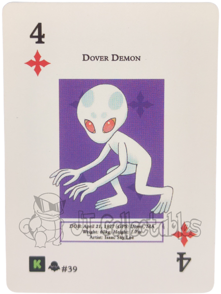 Dover Demon #39 WPT Metazoo Nightfall Poker Deck Card