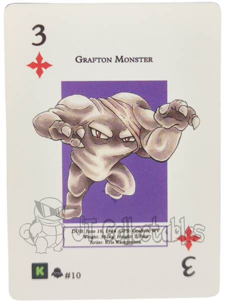 Grafton Monster #10 WPT Metazoo Nightfall Poker Deck Card