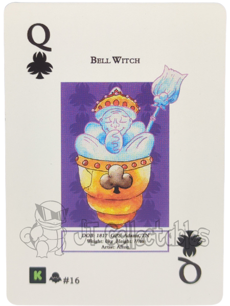 Bell Witch #16 WPT Metazoo Nightfall Poker Deck Card