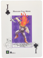 Headless Coal Miner #11 WPT Metazoo Nightfall Poker Deck Card