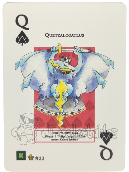 Quetzalcoatlus #22 WPT Metazoo Cryptid Nation Poker Deck Card