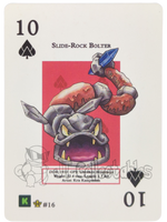 Slide-Rock Bolter #16 WPT Metazoo Cryptid Nation Poker Deck Card