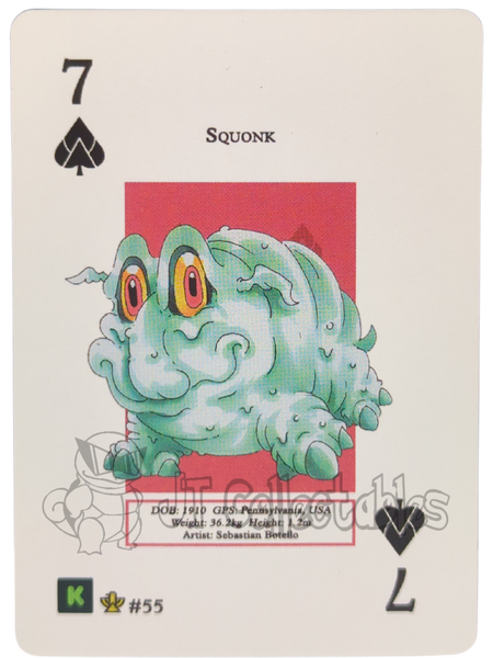 Squonk #55 WPT Metazoo Cryptid Nation Poker Deck Card