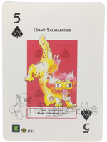 Giant Salamander #91 WPT Metazoo Cryptid Nation Poker Deck Card