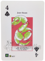 Joint Snake #57 WPT Metazoo Cryptid Nation Poker Deck Card