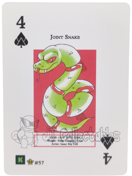 Joint Snake #57 WPT Metazoo Cryptid Nation Poker Deck Card