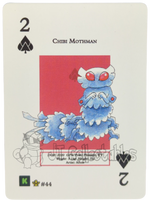 Chibi Mothman #44 WPT Metazoo Cryptid Nation Poker Deck Card