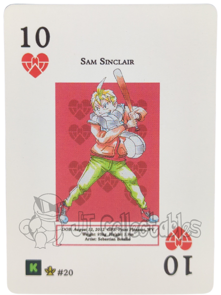 Sam Sinclair #20 WPT Metazoo Cryptid Nation Poker Deck Card