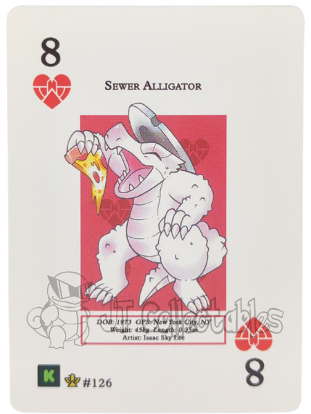 Sewer Alligator #126 WPT Metazoo Cryptid Nation Poker Deck Card