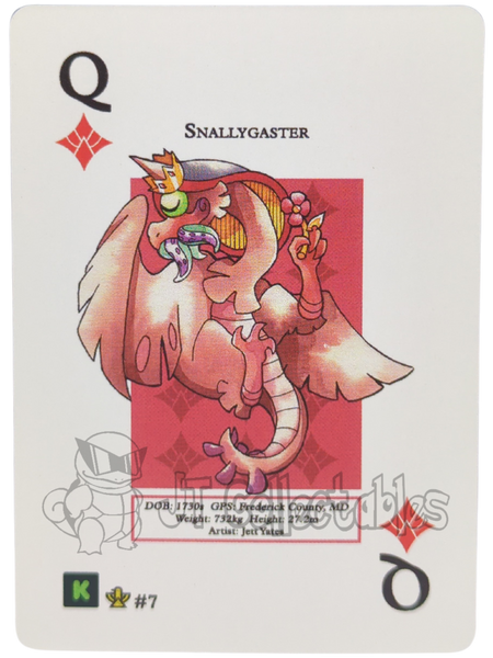 Snallygaster #7 WPT Metazoo Cryptid Nation Poker Deck Card