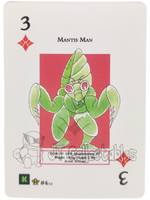 Mantis Man #4/12 WPT Metazoo Cryptid Nation Poker Deck Card