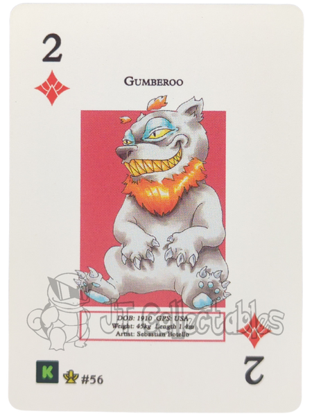 Gumberoo #56 WPT Metazoo Cryptid Nation Poker Deck Card