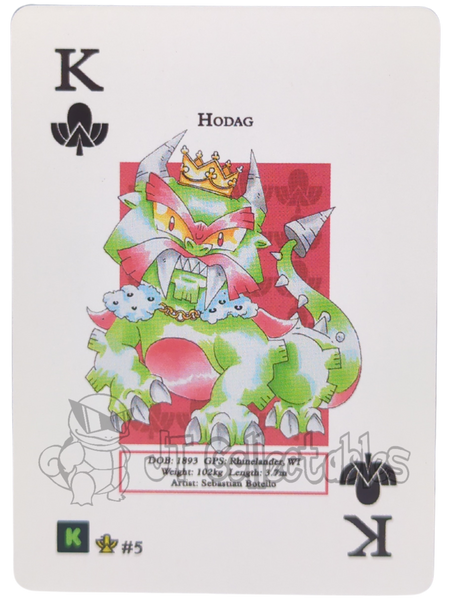 Hodag #5 WPT Metazoo Cryptid Nation Poker Deck Card