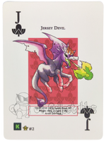 Jersey Devil #2 WPT Metazoo Cryptid Nation Poker Deck Card