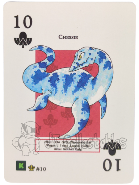 Chessie #10 WPT Metazoo Cryptid Nation Poker Deck Card