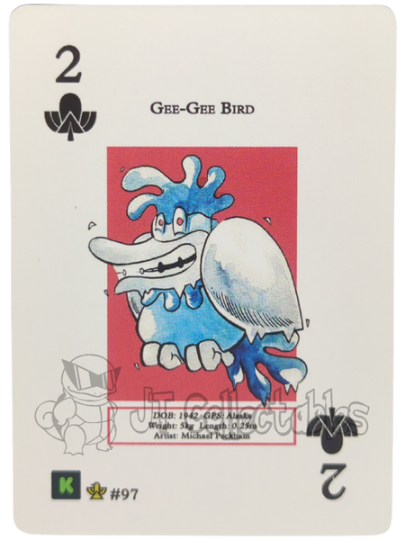 Gee-Gee Bird #97 WPT Metazoo Cryptid Nation Poker Deck Card