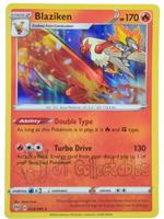 Blaziken 024/189 Holo Rare Sword Shield Darkness Ablaze Pokemon TCG