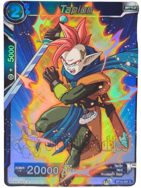 Tapion Foil BT14-051 C Dragon Ball Cross Spirits