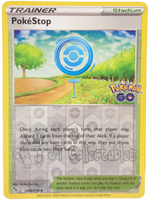 Pokestop 068/078 Reverse Holo Sword & Shield Pokemon GO Pokemon TCG