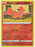 Vulpix 017/195 Reverse Holo Silver Tempest Pokemon TCG 2022