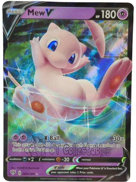 Mew V - Darkness Ablaze Pokémon card 069/189