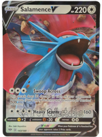 Salamence V 143/189 Darkness Ablaze Pokemon TCG Ultra Rare