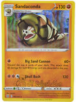 Sandaconda 082/163 Holo Rare Battle Styles Pokemon TCG